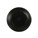 Cal-Mil 24031-9-13 9" Round Melamine Hand Thrown Plate, Black thumbnail 3