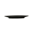 Cal-Mil 24051-7-13 7" Round Melamine Nomi Plate, Black thumbnail 2