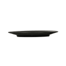 Cal-Mil 24051-9-13 9" Round Melamine Nomi Plate, Black thumbnail 2