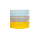 Cal-Mil 24126-9-15 Bento Box - 9" x 3", Melamine, White thumbnail 4