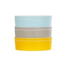 Cal-Mil 24126-9-42 Bento Box - 9" x 3", Melamine, Sunshine Yellow thumbnail 3