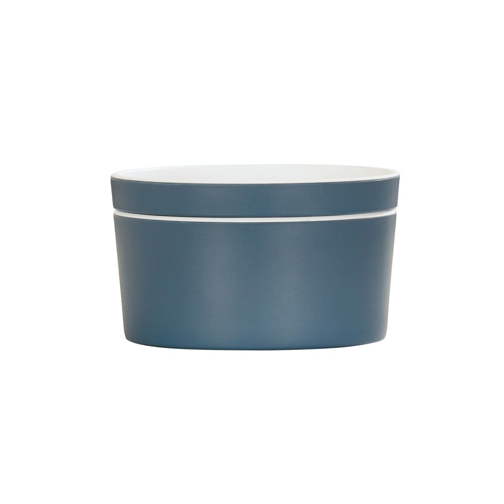 Cal-Mil 24127-5-111 Bento Box - 5" x 3", Melamine, Stone Blue