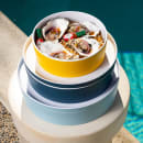 Cal-Mil 24128-7-127 Bento Box - 7" x 3", Melamine, Ocean Blue thumbnail 4