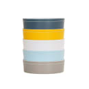 Cal-Mil 24129-10-15 Bento Box - 10 1/2" x 3", Melamine, White thumbnail 4