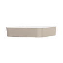 Cal-Mil 24131-10-102 Bento Box - 10 1/2" x 10 1/2" x 3", Melamine, Ash thumbnail 3