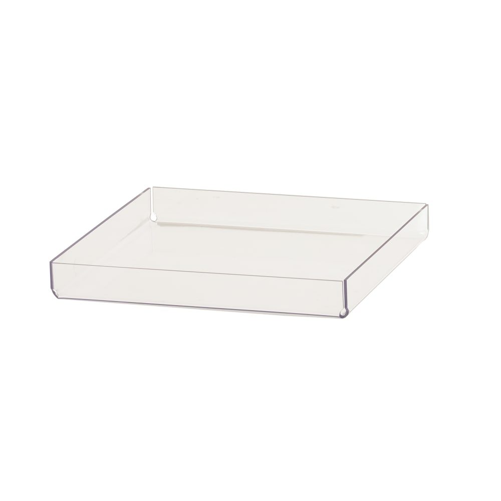 Cal-Mil 280-T 10" Square Tray for 280 Pastry Display Case - Acrylic, Clear
