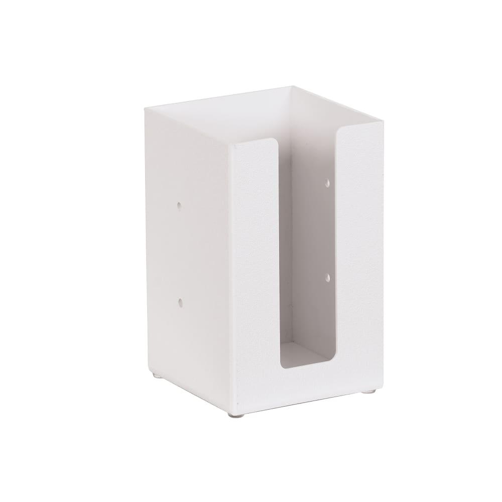 Cal-Mil 299-15 5 1/4" Square Napkin Holder - ABS, White
