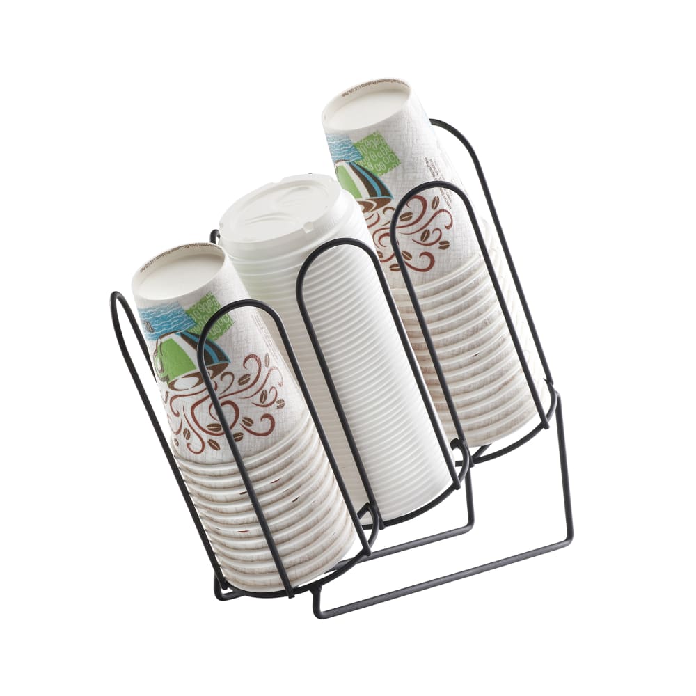 Cal-Mil 3036-13 Cup & Lid Organizer, (3) Compartment, All Cup Types