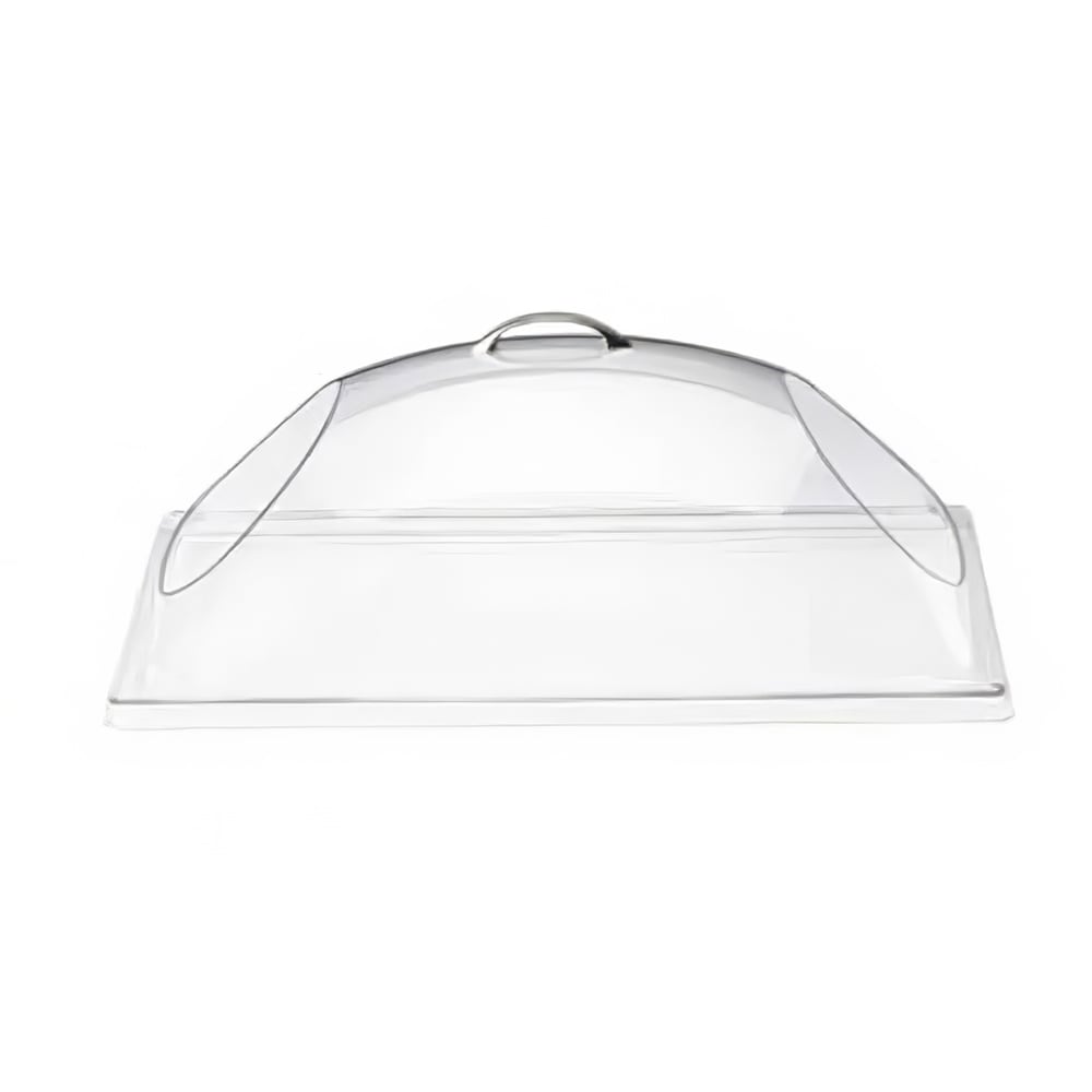 Cal-Mil 323-12 Chafer Display Cover w/ Cut Out Ends, Poly, Clear