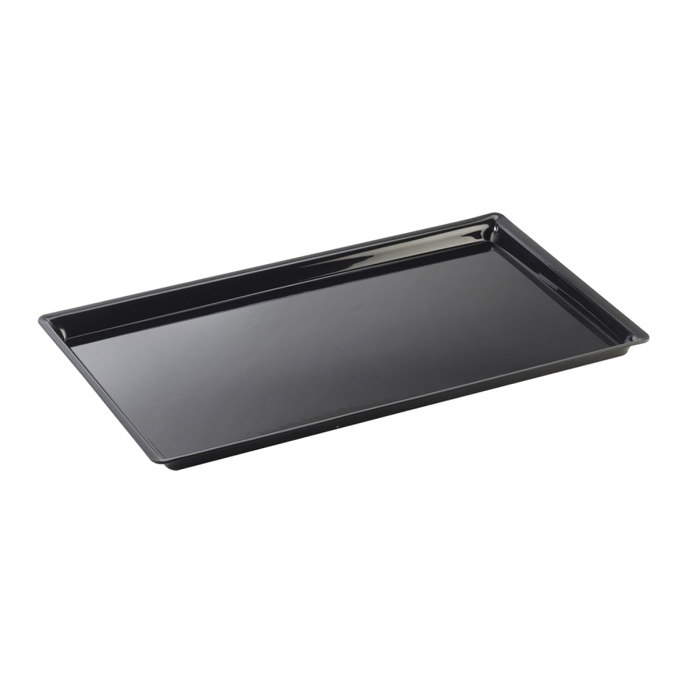 Cal-Mil 325-13-13 Rectangular Display Tray - 13"L x 18"W, Acrylic, Black