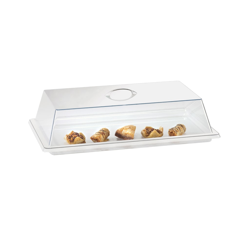 Cal-Mil 327-13 Rectangular Display Cover - 18"L x 13"W x 4"H, Plastic, Clear