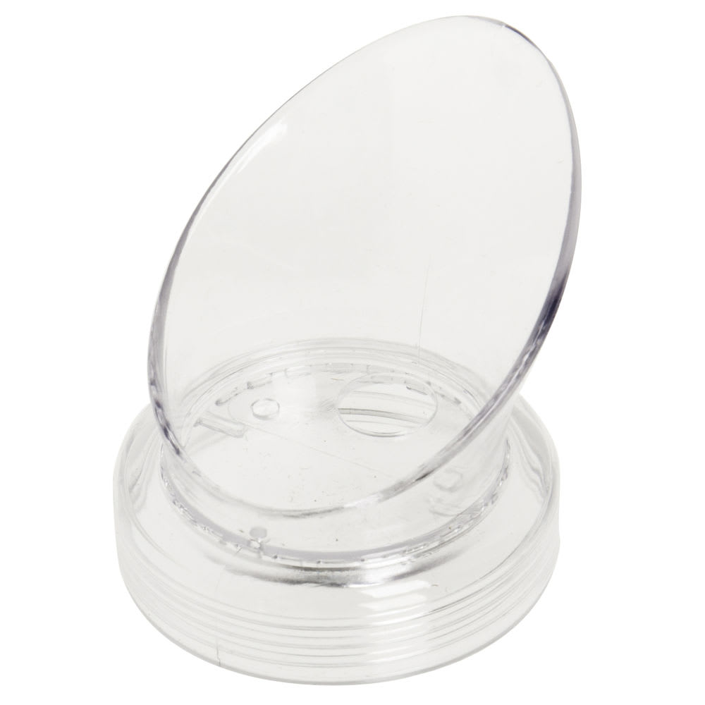 Cal-Mil 3300-28LIDSM Small Dressing Bottle Lid for 3300 28 Dressing Bottle - Plastic, Clear