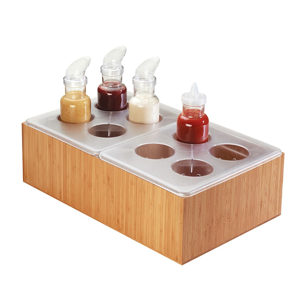 Cal-Mil 3300-SET Salad Dressing Caddy Rack Set - 13" x 10 3/4" x 5",