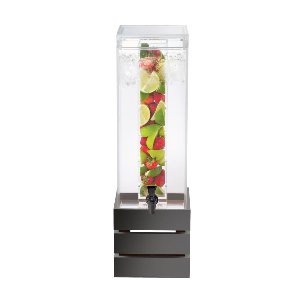 Cal-Mil 3301-3INF-96 3 gal Beverage Dispenser w/ Infuser - Plastic Container, Midnight Base