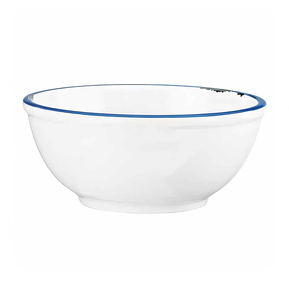 Cal-Mil 3343-10-15 10 3/4" Round Melamine Bowl, White