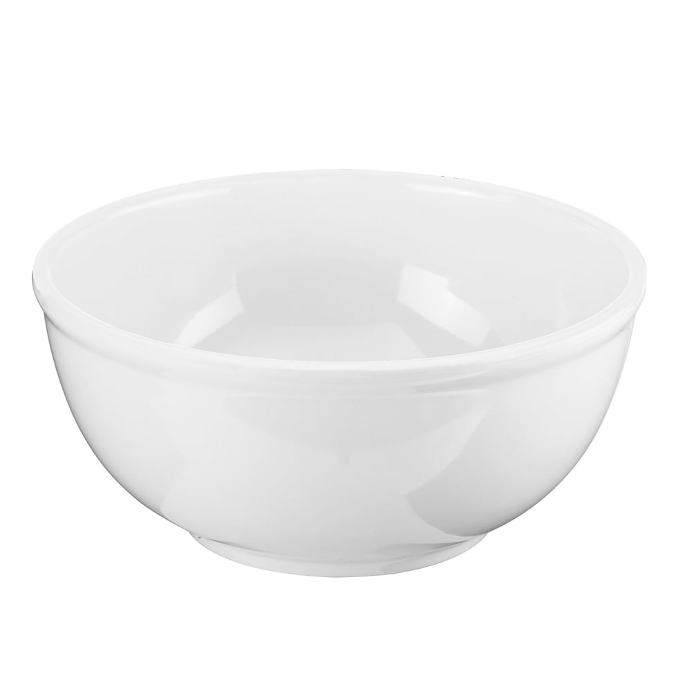Cal-Mil 3343-10-15W 120 oz Round Melamine Bowl, White
