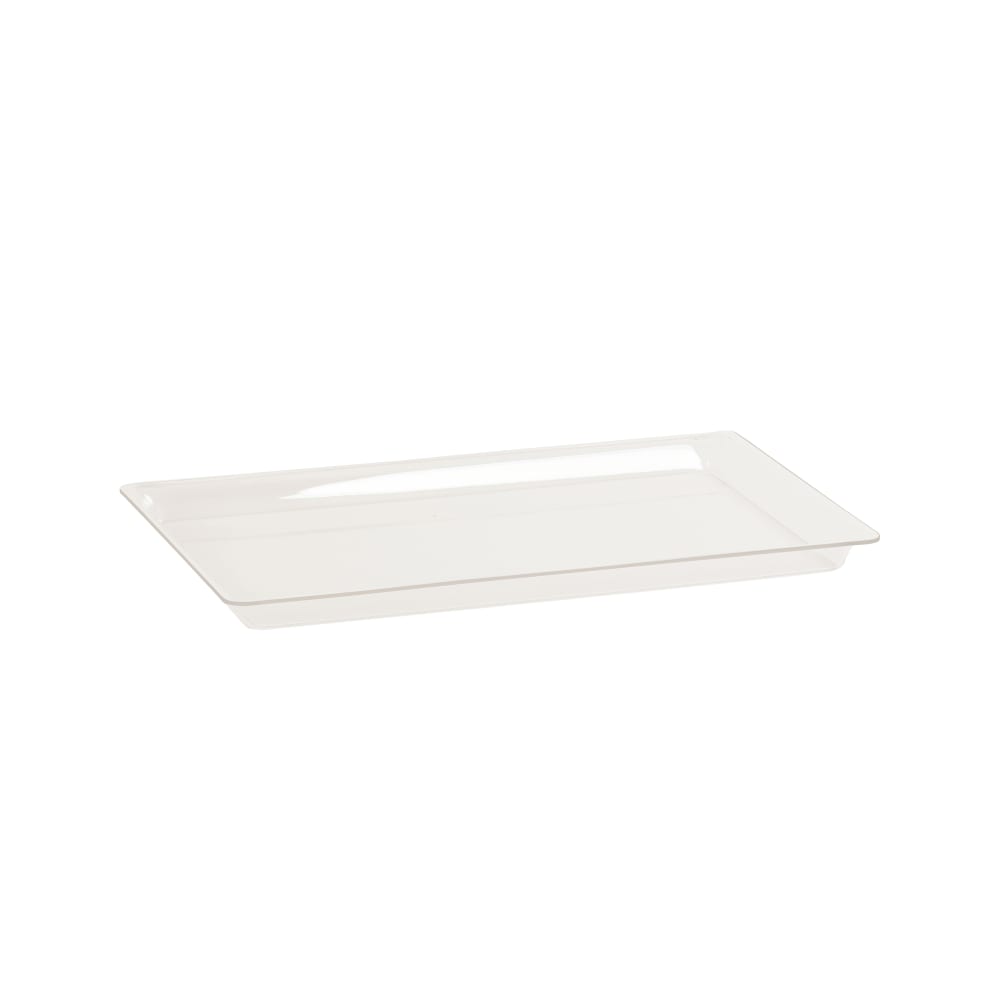 Cal-Mil 335-12-12 Shallow Display Tray, 12" x 18" x 1" Deep, Clear Acrylic
