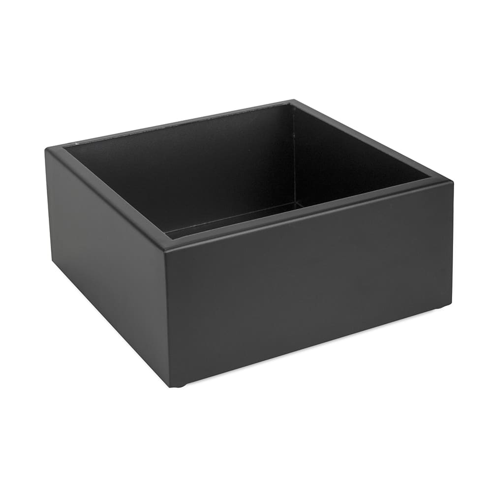 Cal-Mil 3367-13 12" Cold Concept Base Cooling Tub - Metal, Black