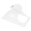 Cal-Mil 339-12 Chafer & Display Cover w/ 1 End Cut Out & Hinged Door, Clear thumbnail 2