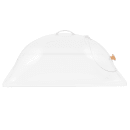 Cal-Mil 339-12 Chafer & Display Cover w/ 1 End Cut Out & Hinged Door, Clear thumbnail 3