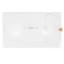 Cal-Mil 339-12 Chafer & Display Cover w/ 1 End Cut Out & Hinged Door, Clear thumbnail 5