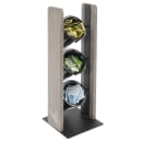 Cal-Mil 3411-110 3 Cylinder Display Only - 7 3/4" x 7 1/4" x 20 1/2", Pine Wood, Gray Wash thumbnail 2