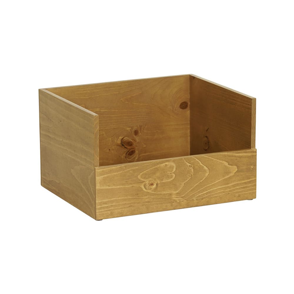 Cal-Mil 3424-99 Rectangular Napkin Holder - 17" x 14", Rustic Pine Wood, Madera