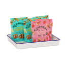 Cal-Mil 3465-15 15" x 12" Rectangular Serving Tray - Melamine, White thumbnail 3