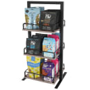 Cal-Mil 3494-3-110 3 Level Tiered Merchandiser - 12" x 12" x 31", Gray Washed Pine Wood/Metal Frame thumbnail 2