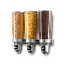 Cal-Mil 3518-3-39FF Wall-Mount Cereal Dispenser, (3) 5 liter Hoppers thumbnail 2