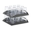 Cal-Mil 353-13 Rectangular Hotel Amenity Display Tray - 15 1/4" x 12 1/2", Plastic, Black thumbnail 2