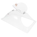 Cal-Mil 361-12 Chafer Display Cover Dome w/ 2 Hinged Doors, Clear Heat Resistant Polycarbonate thumbnail 2