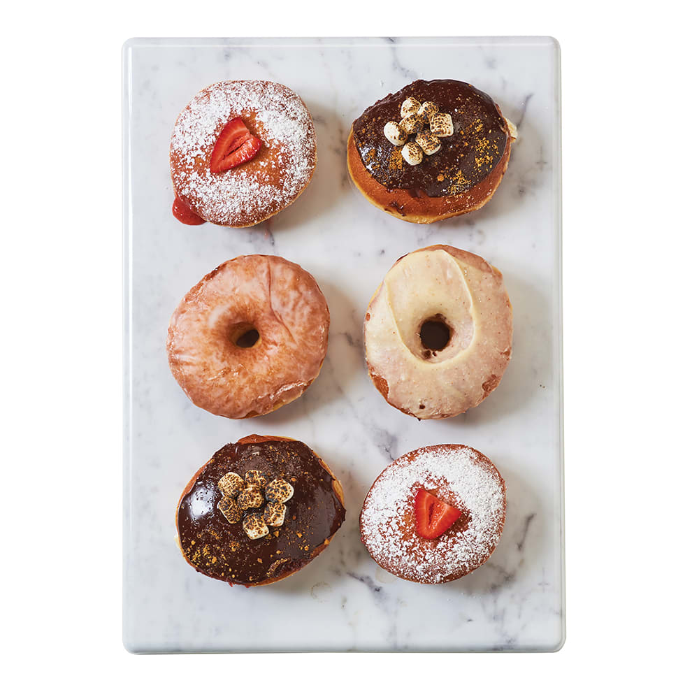 Cal-Mil 3629-712-81M Melamine Display Tray - 12"L x 7"W, Marble