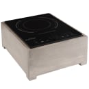 Cal-Mil 3633-110 Countertop Induction Cooktop w/ (1) Burner - Gray Washed Pine Wood/Glass Top, 110v/1ph thumbnail 2