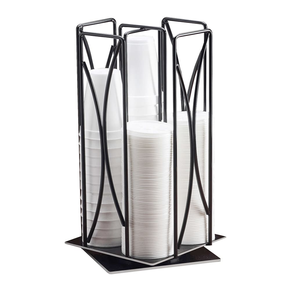 Cal-Mil 369 Cup & Lid Organizer, (4) Compartment, All Cup Types