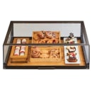 Cal-Mil 3694-84 Pastry Display Case w/ Pull-Out Drawer - 48"W x 24"D x 10"H, Bronze Frame thumbnail 2