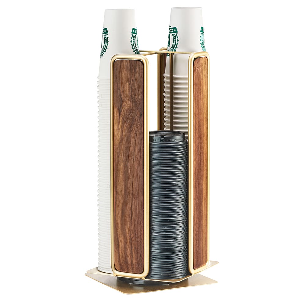 Cal-Mil 3709-46 Cup & Lid Organizer, (4) Compartment, All Cup Types