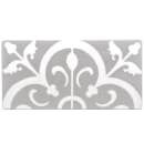 Cal-Mil 3731-86 Serving Tile - 12" x 6", Melamine, White/Gray thumbnail 2