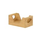 Cal-Mil 3810-21 Rectangular Napkin Holder - 9" x 5", Oak thumbnail 2