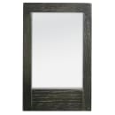 Cal-Mil 3825-46-87 Tabletop Menu Card Holder - 4" x 6", Oak, Dark Gray thumbnail 2
