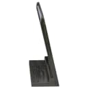 Cal-Mil 3825-46-87 Tabletop Menu Card Holder - 4" x 6", Oak, Dark Gray thumbnail 3