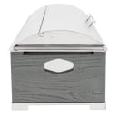 Cal-Mil 3828-83 Rectangular Chafer w/ Cover, 22" x 14" x 13 1/2", Gray thumbnail 6