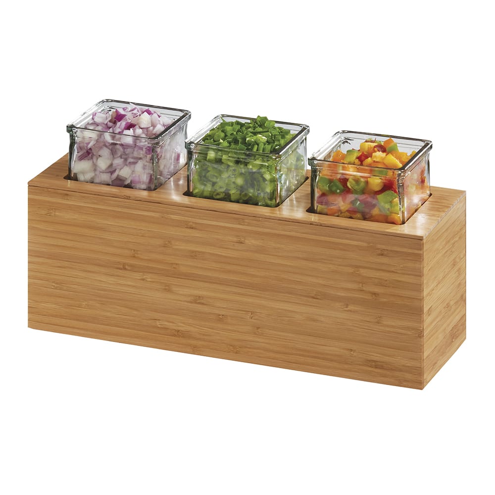 Cal-Mil 3836-3-60 (3) Compartment Bar Garnish Tray