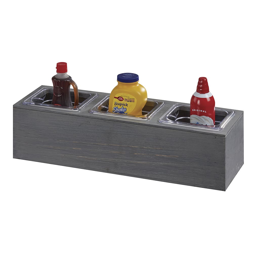 Cal-Mil 3837-3-83 (3) Compartment Bar Garnish Tray