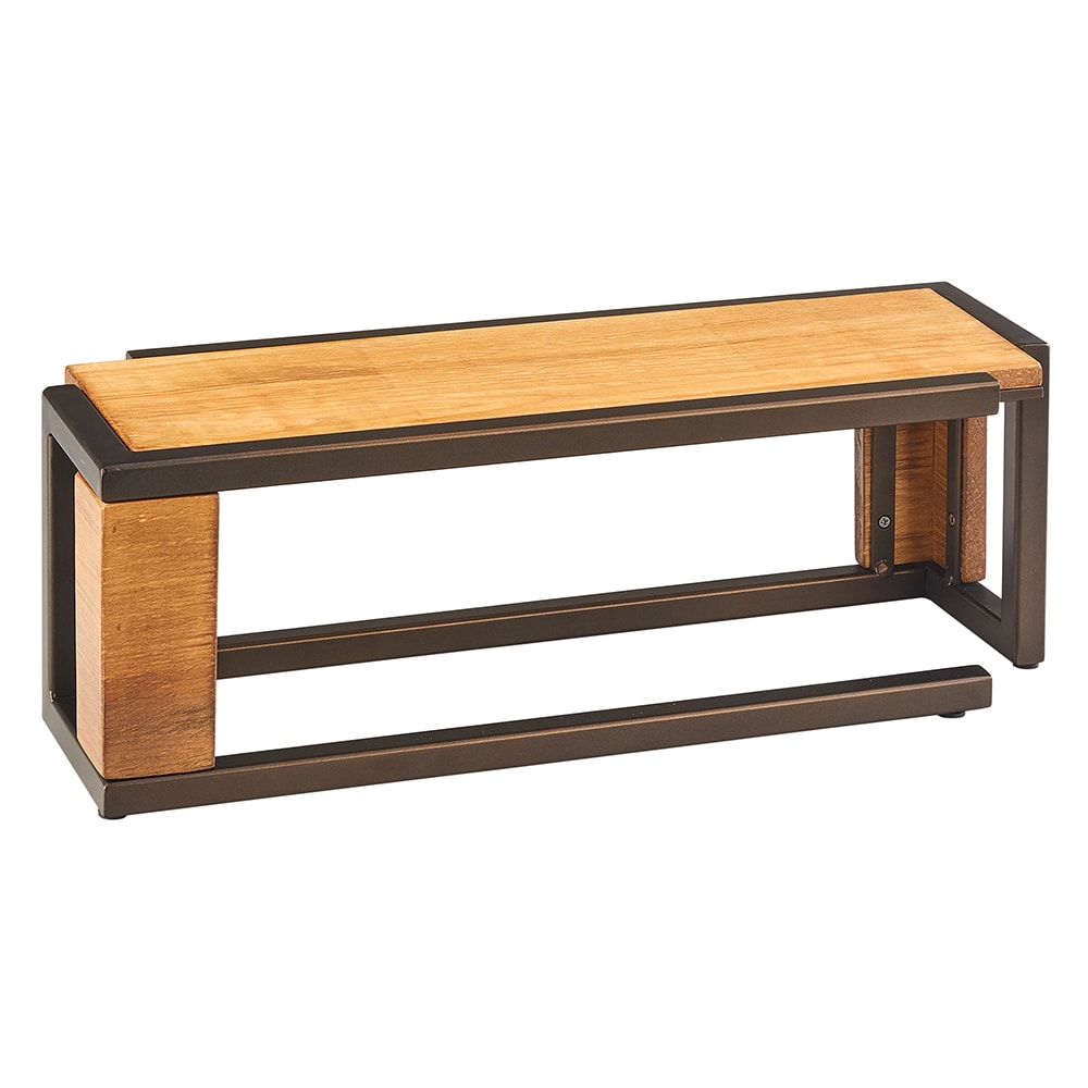 Cal-Mil 3901-7-84 Rectangular Display Riser, 20 1/2" x 7" x 7", Bronze