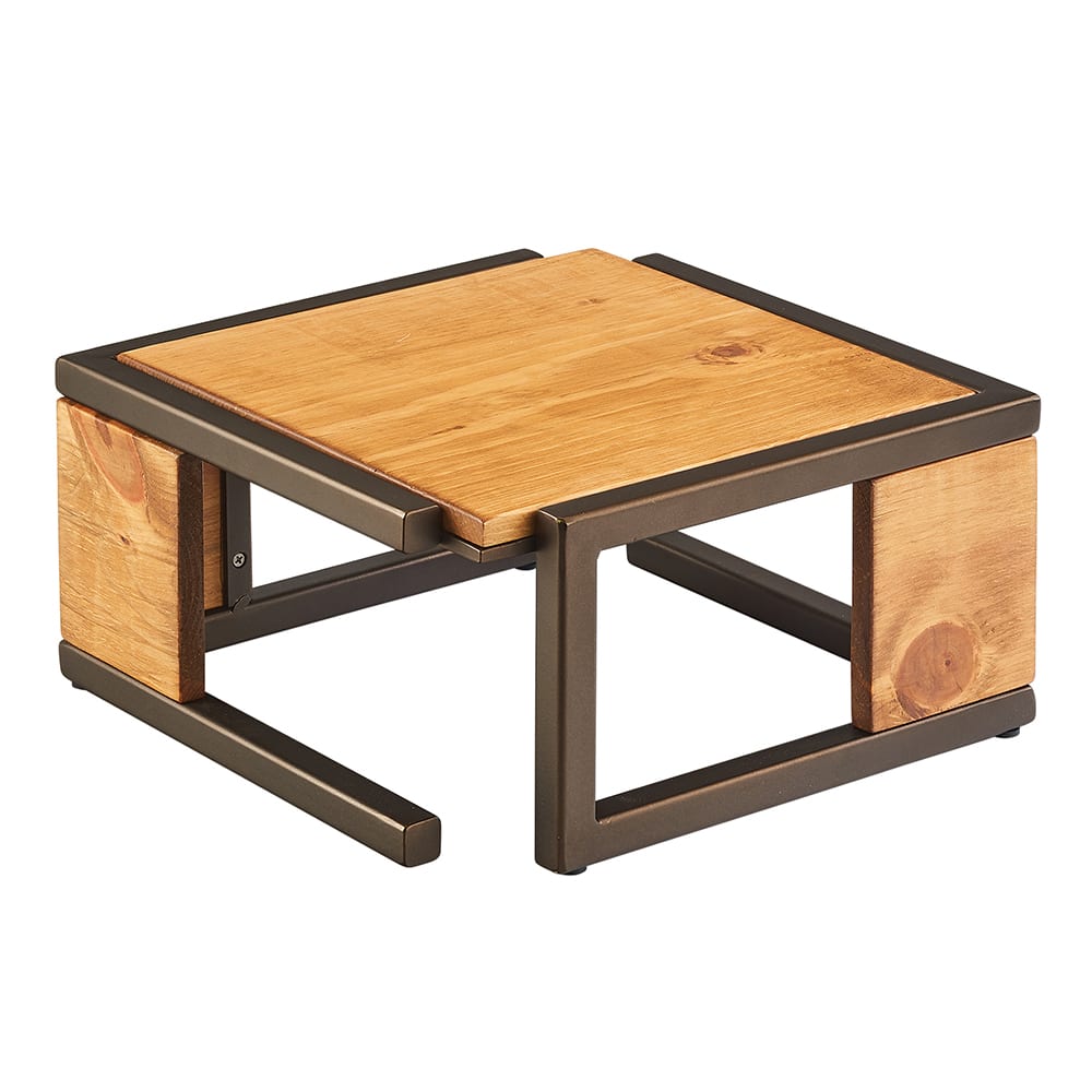 Cal-Mil 3902-6-84 12" Square Display riser, Bronze
