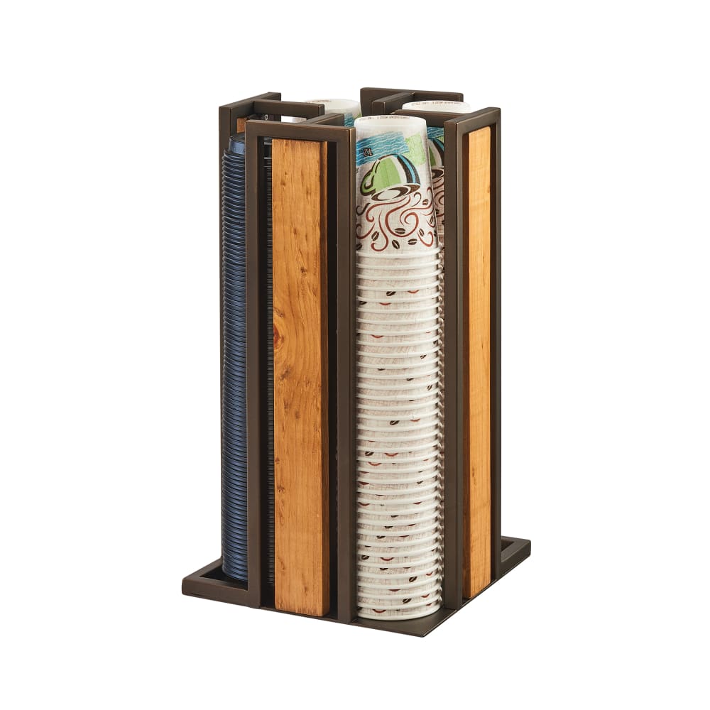 Cal-Mil 3904-84 Cup & Lid Organizer, (4) Compartment, All Cup Types