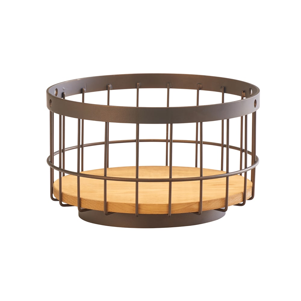 Cal-Mil 3911-10-84 10" Round Accent Bowl, 6"H, Bronze