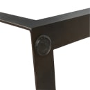 Cal-Mil 3931-S-84 2 Tier Pastry Display Case w/ Wood Trays - Plastic Case, Bronze Frame thumbnail 13