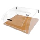 Cal-Mil 3931-S-84 2 Tier Pastry Display Case w/ Wood Trays - Plastic Case, Bronze Frame thumbnail 5